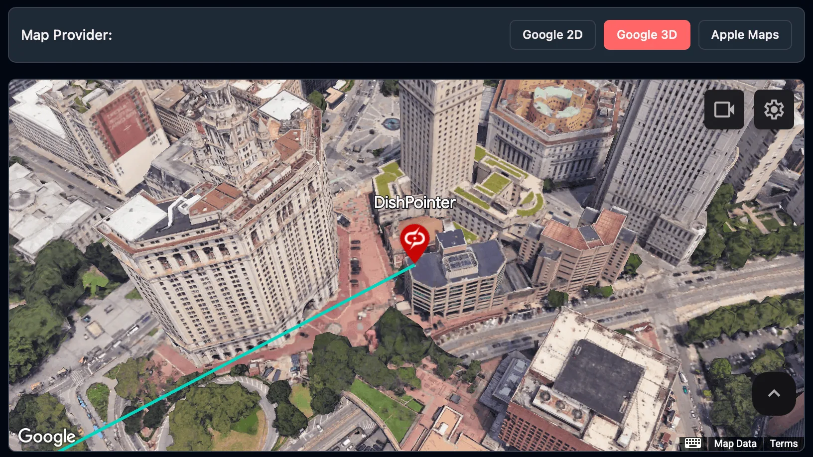 DishPointer Demo 1