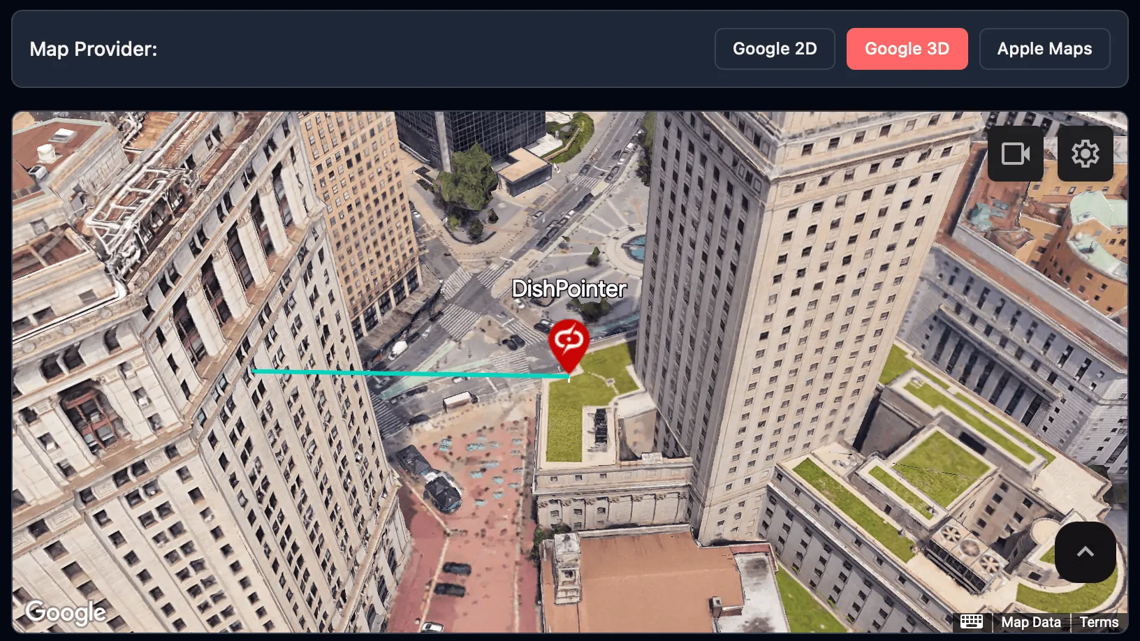 DishPointer Demo 4